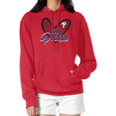 Philadelphia Phillies G-III 4Her by Carl Banks Women's Leopard Heart Pullover Hoodie Online