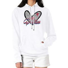 Philadelphia Phillies G-III 4Her by Carl Banks Women's Leopard Heart Pullover Hoodie Discount