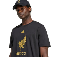 Adidas - Mexico National Team 2025 Third Jersey DNA Graphic T-Shirt - Black