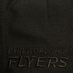 Philadelphia Flyers Mitchell & Ness Soul Strike Pearl Tonal Snapback Hat - Black | NHL Lifestyle
