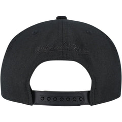 Pittsburgh Penguins Mitchell & Ness Soul Strike Pearl Tonal Snapback Hat - Black | NHL Lifestyle