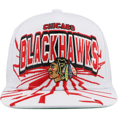 Chicago Blackhawks Mitchell & Ness Youth After Shock Snapback Hat - White | NHL on sale