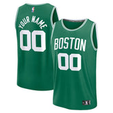 Fanatics Boston Celtics Fast Break Custom Jersey Icon Edition Kelly Green