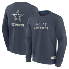 Dallas Cowboys Elements Future Ground Lettering Pullover Sweatshirt - Navy - Fanatics