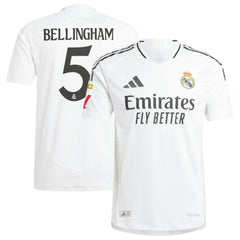 Adidas - Jude Bellingham Real Madrid 2024/25 Home Player Jersey - White
