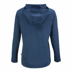 Seattle Seahawks Cutter & Buck Women's Coastline Epic Comfort Eco Recycled Long Sleeve Hoodie T-Shirt - Navy - NFL
