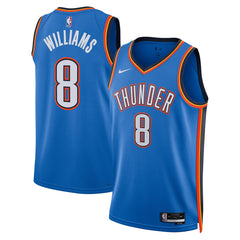 Nike Jalen Williams Oklahoma City Thunder Unisex Swingman Replica Jersey Icon Edition Blue