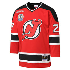 Scott Niedermayer New Jersey Devils Mitchell & Ness Youth 1999/00 Power Play Player Jersey - Red | NHL Lifestyle