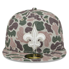 New Orleans Saints New Era Geo Camo 59FIFTY Fitted Hat - NFL