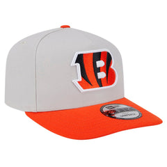 Cincinnati Bengals New Era Decent 9FIFTY A-Frame Snapback Hat - Stone - NFL