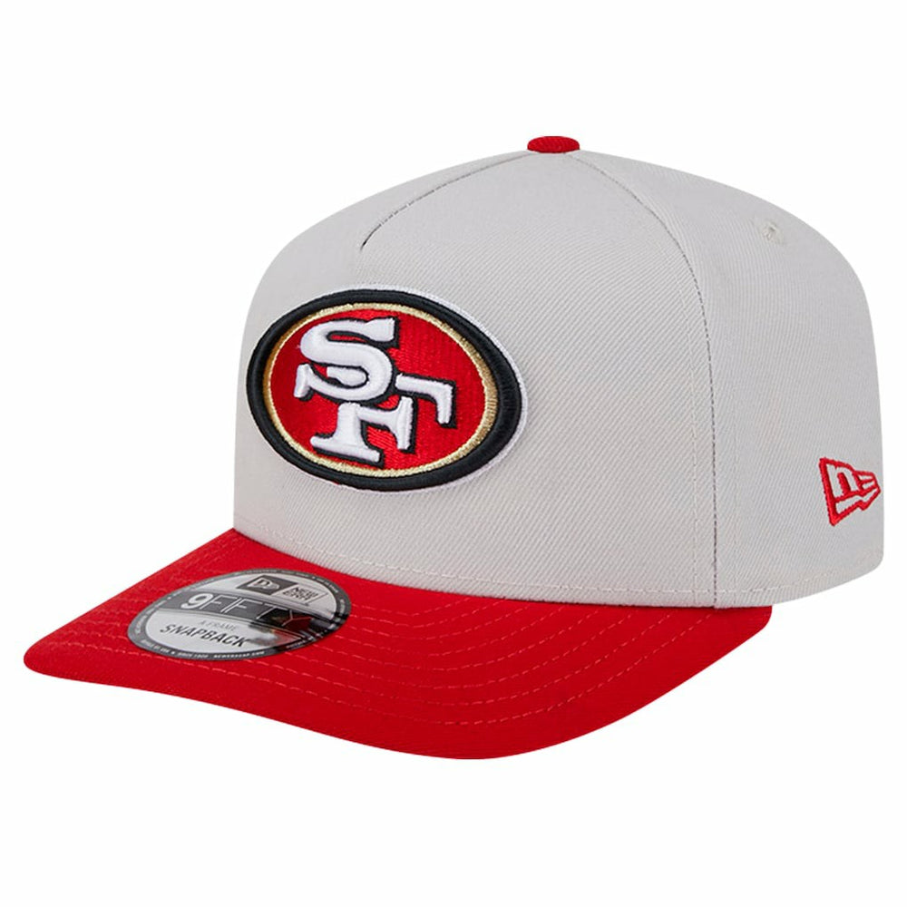 San Francisco 49ers New Era Decent 9FIFTY A-Frame Snapback Hat - Stone - NFL