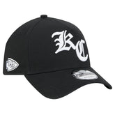 Kansas City Chiefs New Era Mystic 9FORTY A-Frame Adjustable Hat - Black - NFL