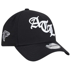 Atlanta Falcons New Era Mystic 9FORTY A-Frame Adjustable Hat - Black - NFL