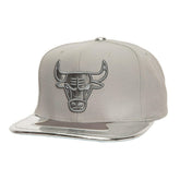 Mitchell & Ness Chicago Bulls Day 11 Snapback Hat Gray