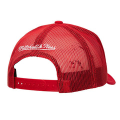 Mitchell & Ness Chicago Bulls Core Evergreen OTC Trucker Adjustable Hat Red