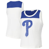 Philadelphia Phillies '47 Women's Premier Zoey Waist Length Tank Top Sale