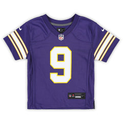 J.J. McCarthy Minnesota Vikings Preschool Classic Player Game Jersey - Purple - Nike