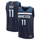 Fanatics Naz Reid Minnesota Timberwolves Fast Break Replica Player Jersey Icon Edition Navy