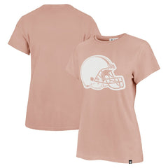 Cleveland Browns '47 Women's Premier Frankie T-Shirt - Light Pink - 47 brand