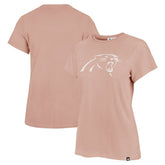Carolina Panthers '47 Women's Premier Frankie T-Shirt - Light Pink - 47 brand