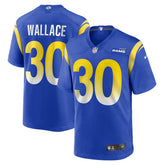 Josh Wallace Los Angeles Rams Game Jersey - Royal - Nike