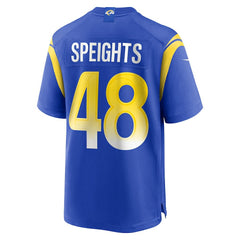 Omar Speights Los Angeles Rams Game Jersey - Royal - Nike