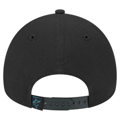 Miami Marlins New Era 9FORTY A-Frame Adjustable Hat Outlet