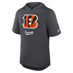 Cincinnati Bengals Tri-Blend Performance Hoodie T-Shirt - Anthracite - Nike
