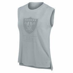 Las Vegas Raiders Women's Studio Embrace Tank Top - Gray - Fanatics