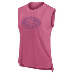 San Francisco 49ers Women's Studio Embrace Tank Top - Pink - Fanatics