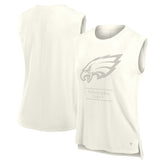 Philadelphia Eagles Women's Studio Embrace Tank Top - Cream - Fanatics