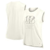 Cincinnati Bengals Women's Studio Embrace Tank Top - Cream - Fanatics