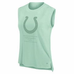 Indianapolis Colts Women's Studio Embrace Tank Top - Mint - Fanatics