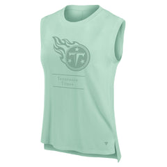 Tennessee Titans Women's Studio Embrace Tank Top - Mint - Fanatics
