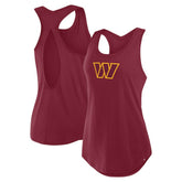 Washington Commanders Women's Iron Fan Tank Top - Burgundy - Fanatics