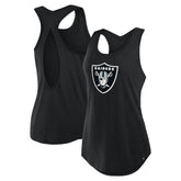 Las Vegas Raiders Women's Iron Fan Tank Top - Black - Fanatics