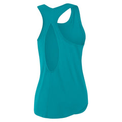 Miami Dolphins Women's Iron Fan Tank Top - Aqua - Fanatics