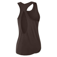 Cleveland Browns Women's Iron Fan Tank Top - Brown - Fanatics