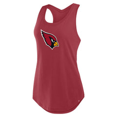 Arizona Cardinals Women's Iron Fan Tank Top - Cardinal - Fanatics