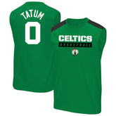 Jayson Tatum Boston Celtics Profile Big & Tall Player Muscle Tank Kelly Green