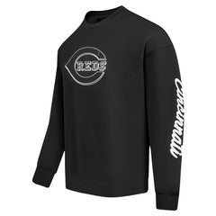 Cincinnati Reds Pro Standard Paint The City Dropped Shoulder Pullover Sweatshirt Discount