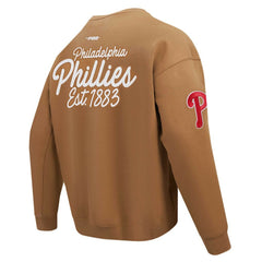 Philadelphia Phillies Pro Standard Paint The City Dropped Shoulder Pullover Sweatshirt Online