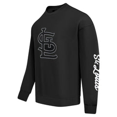 St. Louis Cardinals Pro Standard Paint The City Dropped Shoulder Pullover Sweatshirt Outlet