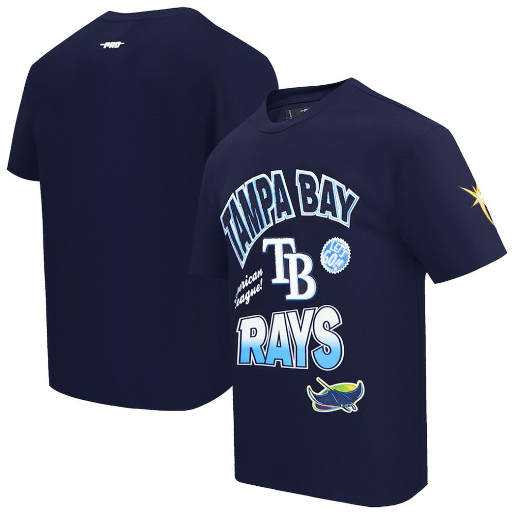 Tampa Bay Rays Pro Standard Turn It Up Dropped Shoulder T-Shirt Sale