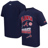 Atlanta Braves Pro Standard Turn It Up Dropped Shoulder T-Shirt Online