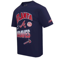 Atlanta Braves Pro Standard Turn It Up Dropped Shoulder T-Shirt Online