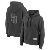 San Diego Padres Fanatics Women's Elements Future Ground Subtle Tonal Pullover Hoodie Sale