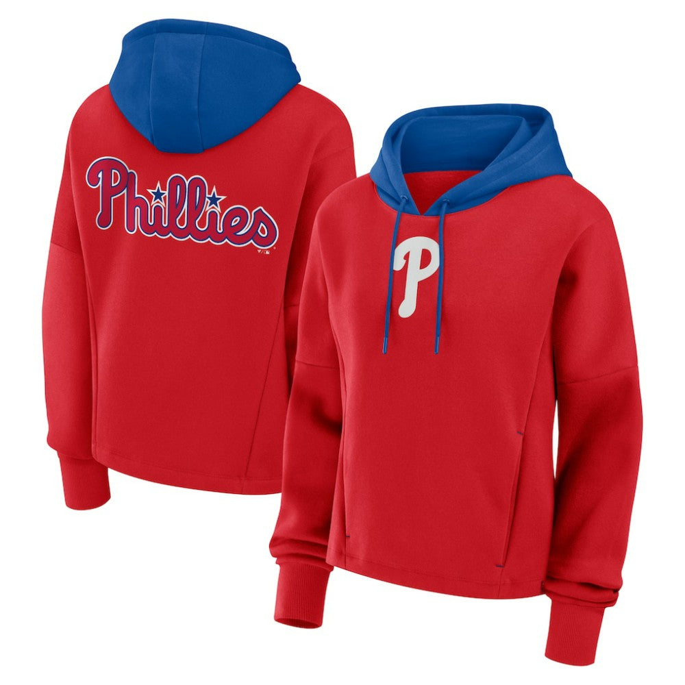 Philadelphia Phillies Fanatics Women's Oversized Legacy Favorite Spectator Pullover Hoodie Outlet