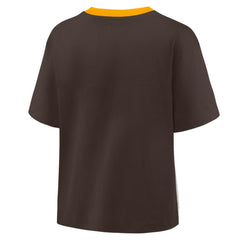 San Diego Padres Fanatics Oversized Race To Win V-Neck T-Shirt Sale