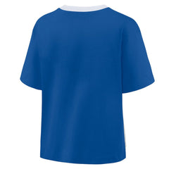 Los Angeles Dodgers Fanatics Oversized Race To Win V-Neck T-Shirt Near Me